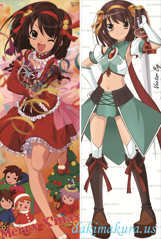 Haruhi Suzumiya Anime Dakimakura Japanese Hugging Body Pillow Cover